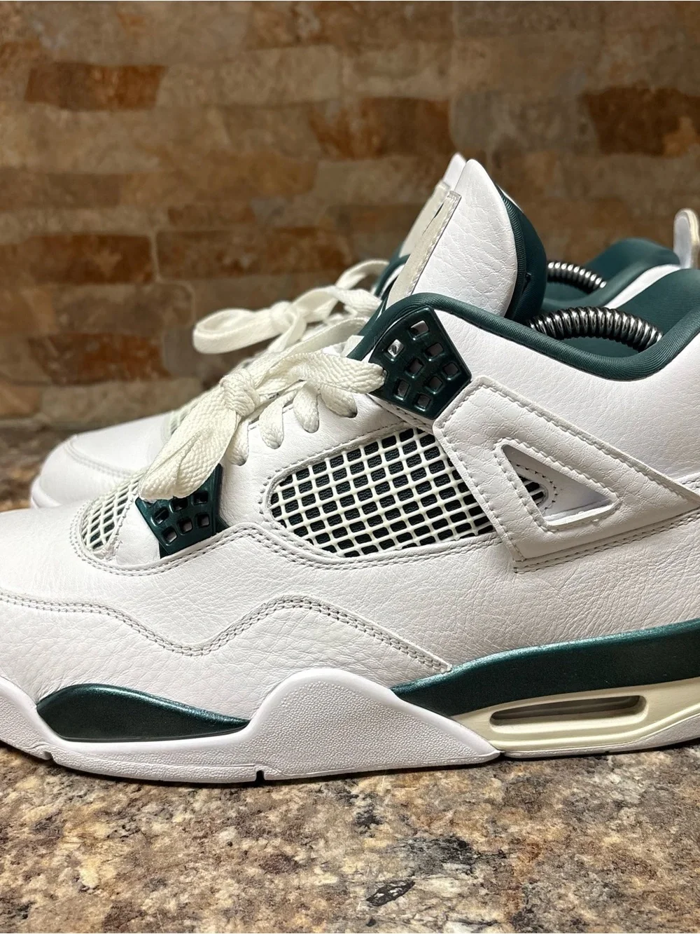 Air Jordan Retro 4 Oxidized Green Size 9